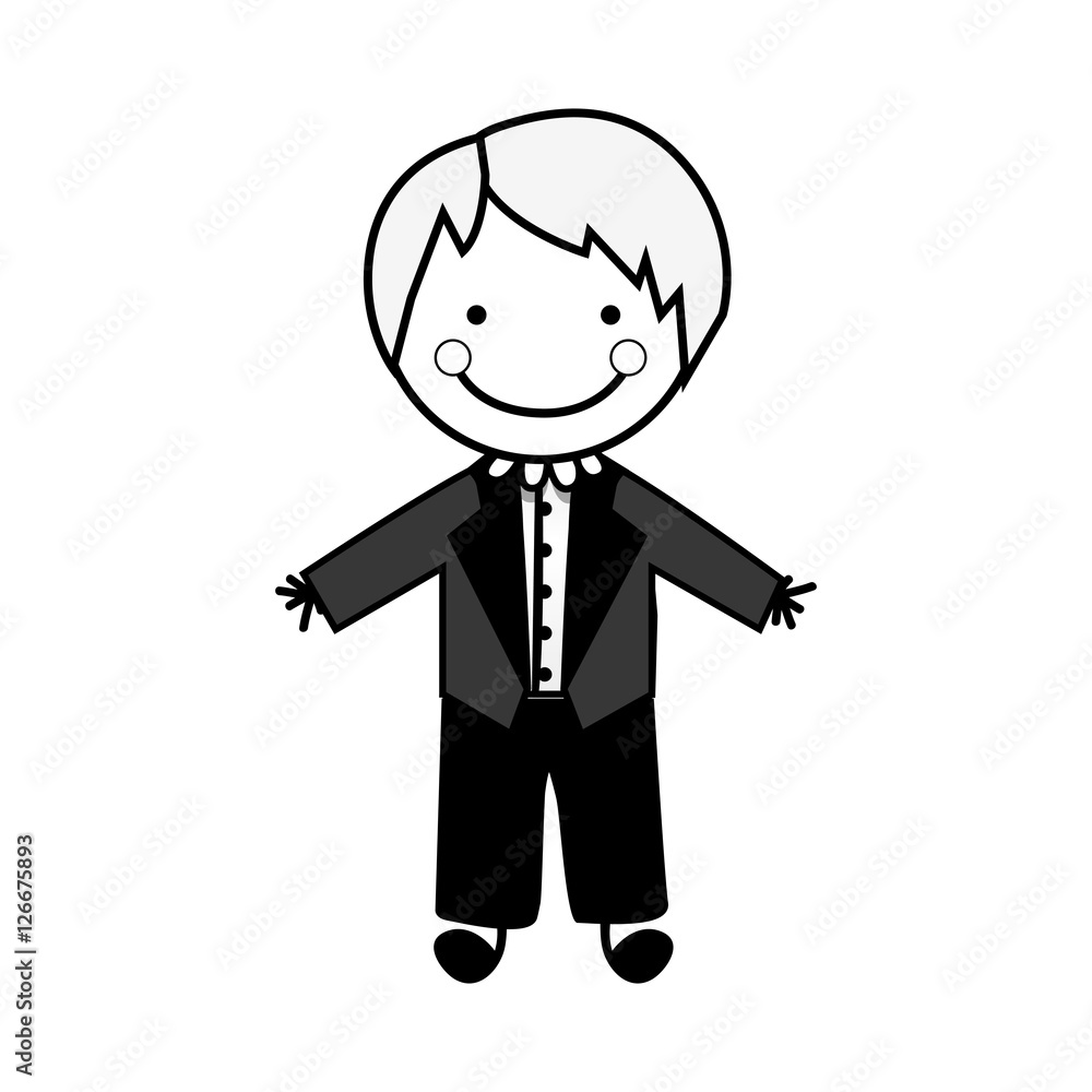 groom suit icon image vector illustration design groom suit icon image vector illustration design