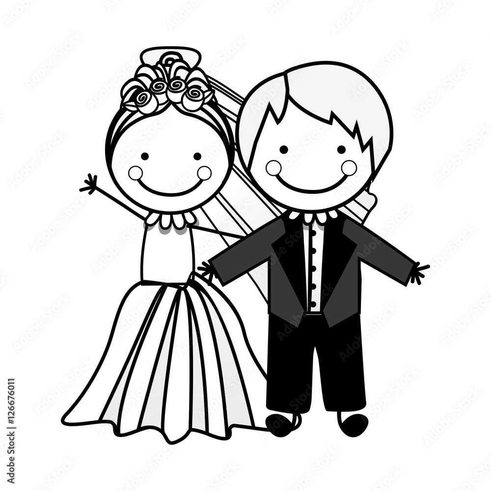 married couple icon image vector illustration design married couple icon image vector illustration design