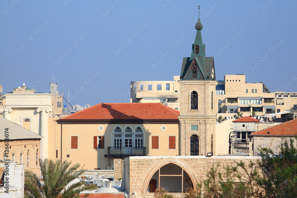 Old Jaffa and Clock tower