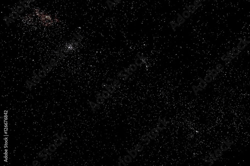 Stars and galaxy space sky night background, Africa
