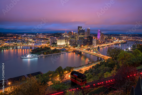View of downtown Pittsburgh