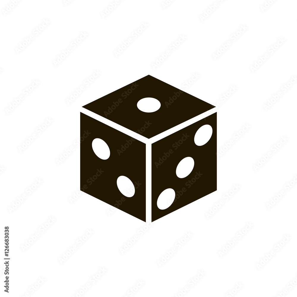 Dice icon vector Dice icon vector