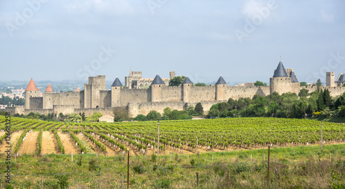 Castle and city walls of Carcassonne
