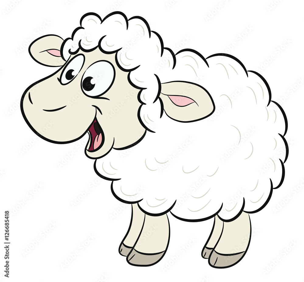 Fototapeta premium Śliczne owce