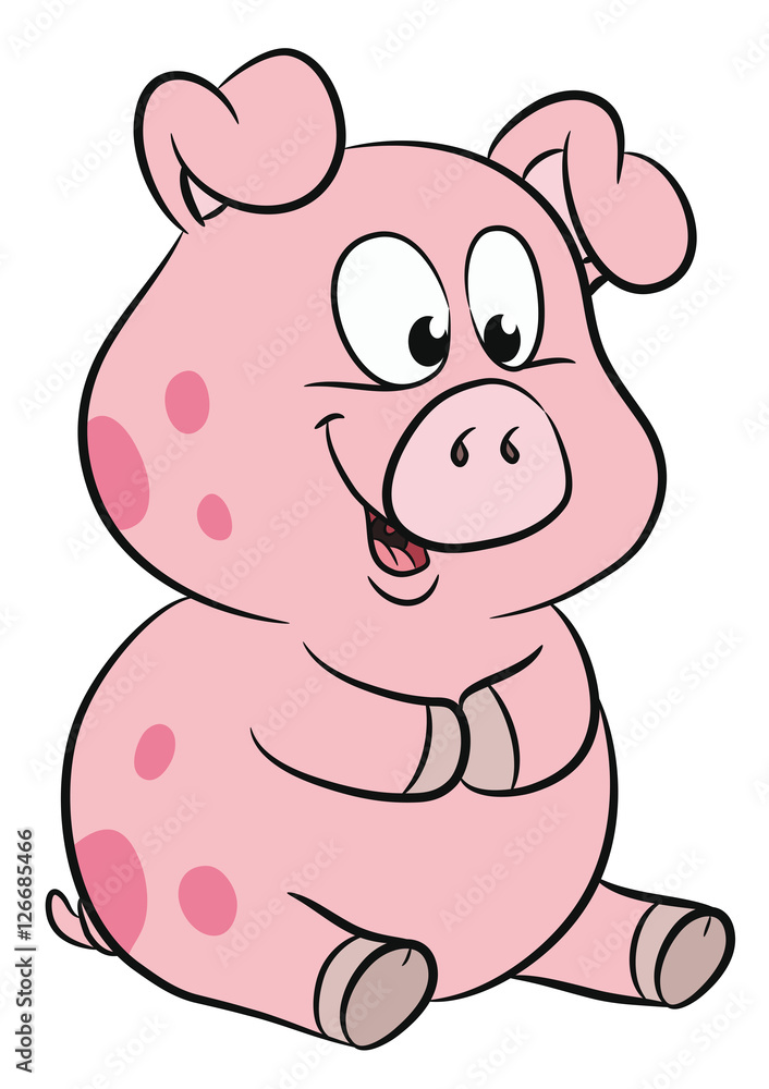 Niedliches Schweinchen