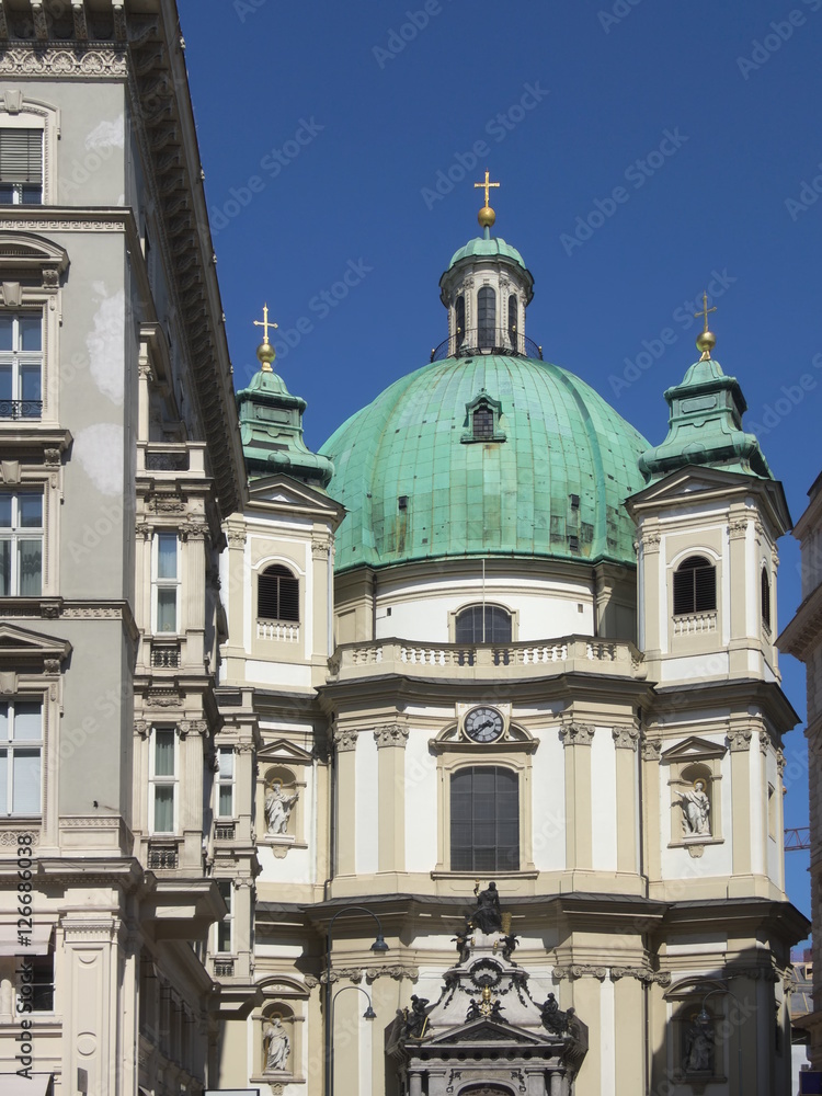 Wien - Peterskirche, Österreich