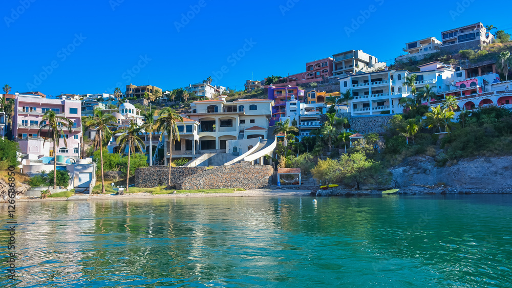 Beautiful Homes On Hillside Overlooking the Sea of Cortez - San Carlos, Mexico