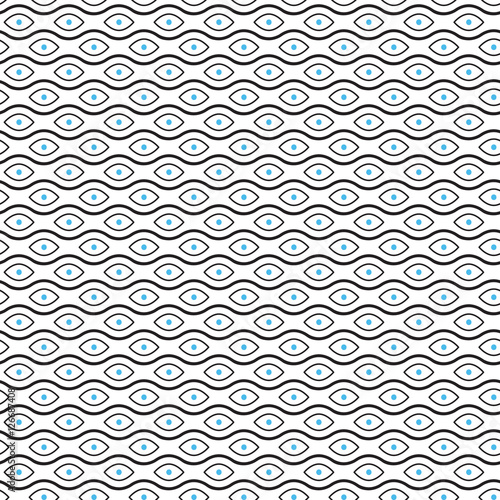 Eyes seamless pattern