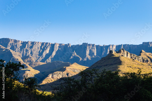 South African landmark, Amphitheatre from Royal Natal National P