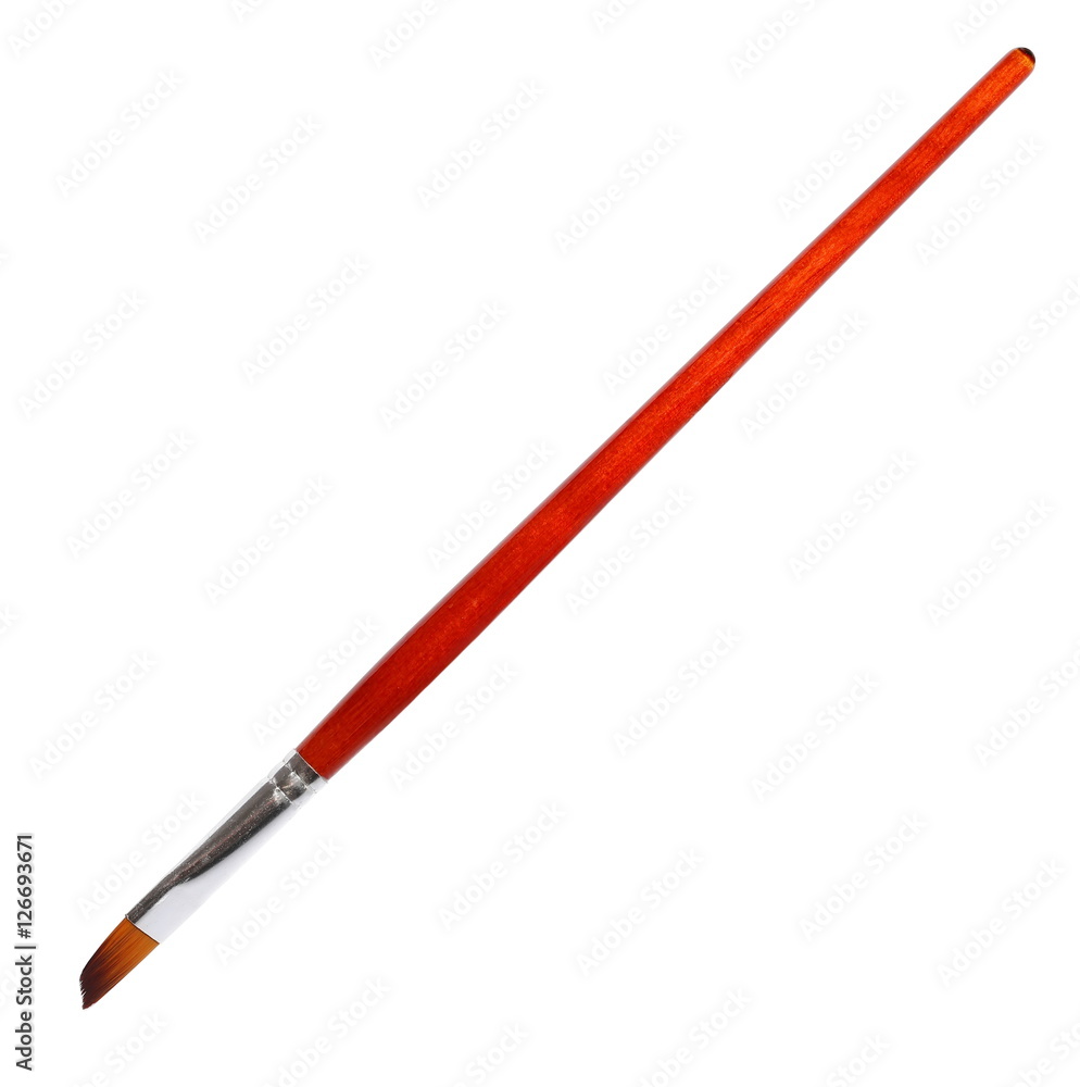 Paintbrush isolated on white Paintbrush isolated on white