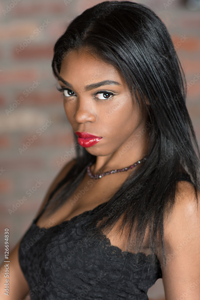 African American Glamour Model African American Glamour Model