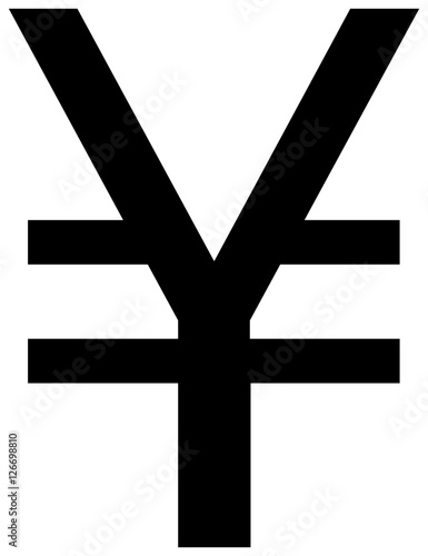 Japanese yen and Chinese renminbi sign