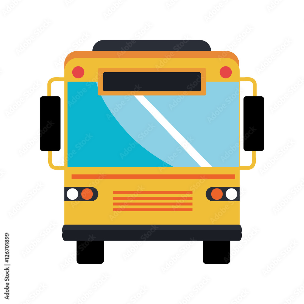 bus transport silhouette icon vector illustration design bus transport silhouette icon vector illustration design