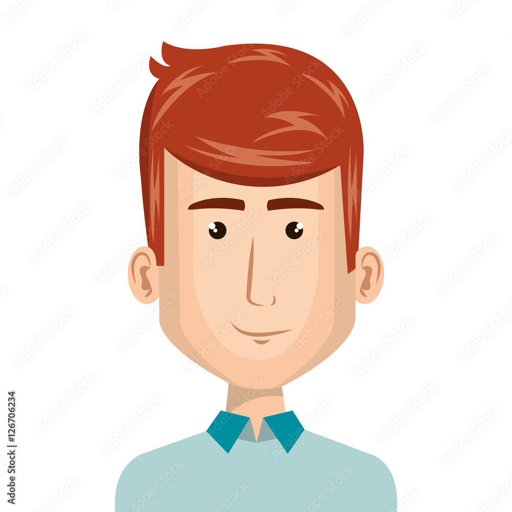 young man avatar character vector illustration design young man avatar character vector illustration design