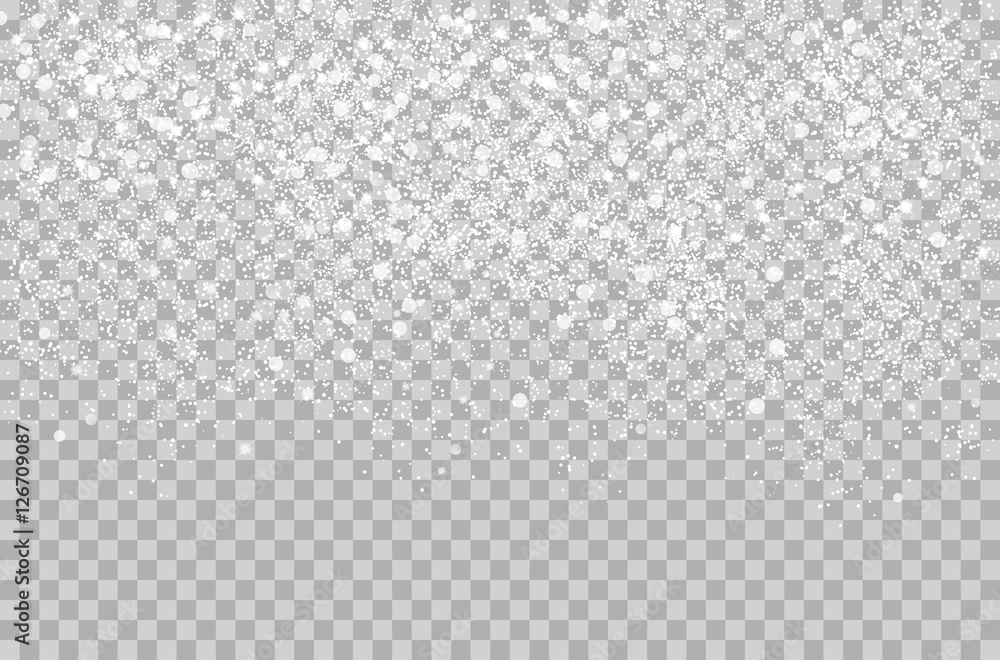 Overlay Falling shining snow isolated on the transperant alpha background. Vector Snowflake snowfall. Beautiful snow effect for christmas New Year project. Overlay Falling shining snow isolated on the transperant alpha background. Vector Snowflake snowfall. Beautiful snow effect for christmas New Year project.