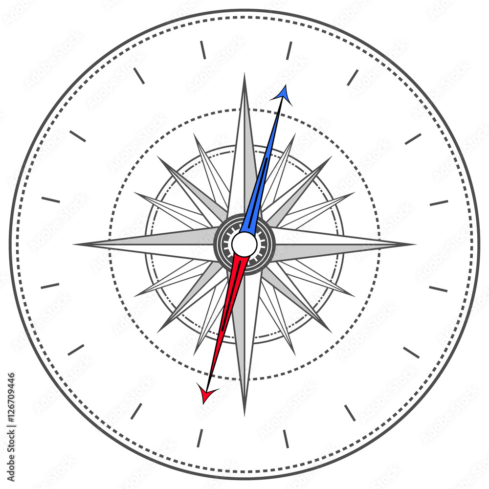 Compass device design. eps 10 vector illustration Compass device design. eps 10 vector illustration