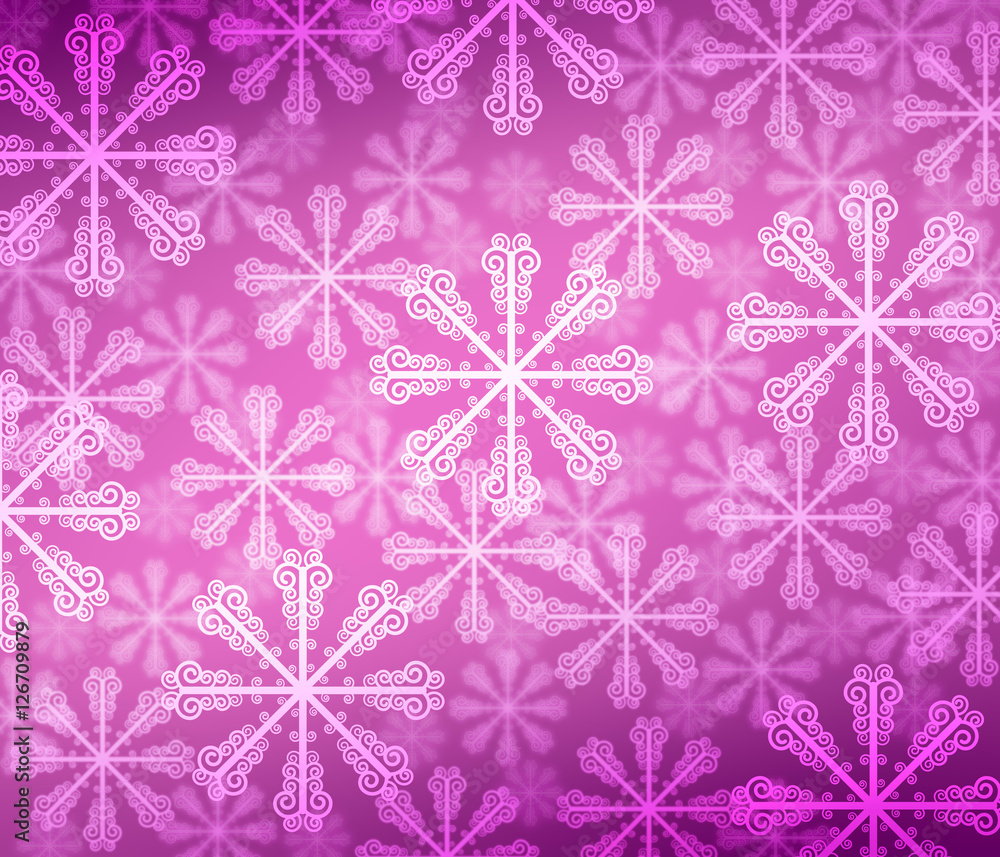 Abstract background with bokeh. Bright snowflake . Abstract background with bokeh. Bright snowflake .