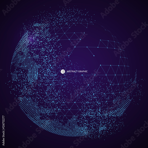 World map point, line, composition, representing the global, Global network connection,international meaning.