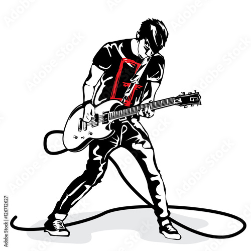 man play guita
