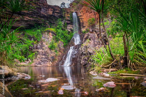 Tjaynera Falls at Sandy Creek in Litchfield National Park photo