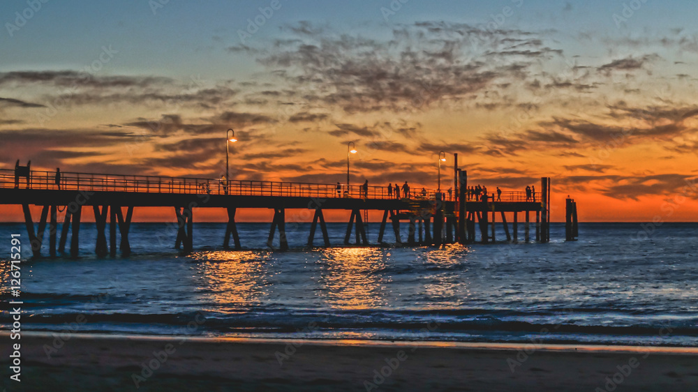 jetty and twilight