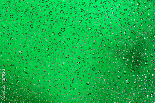 green water drop background green texture