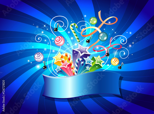 Background Collection Vol.01_Stars and party background