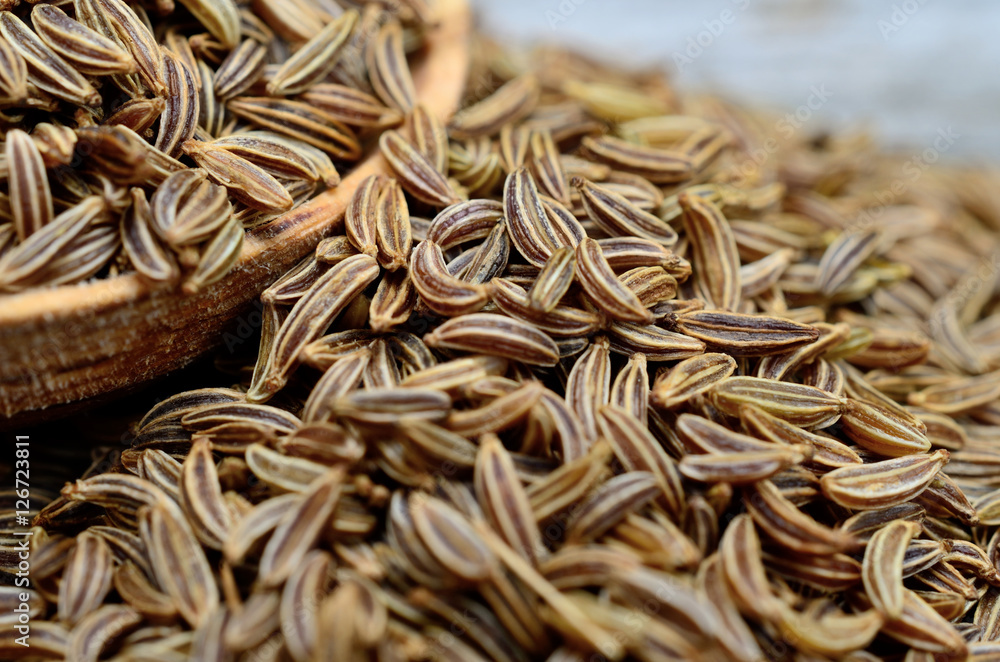 caraway on table