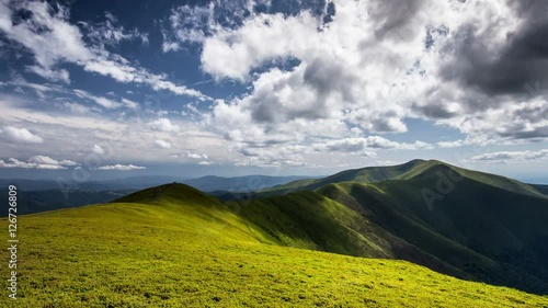 time lapse beautiful mountains and clouds nature landscape