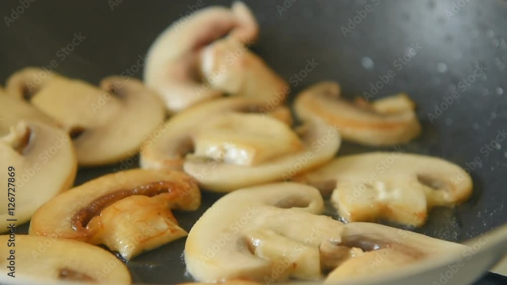 Roast mushrooms with spice in oil Roast mushrooms with spice in oil