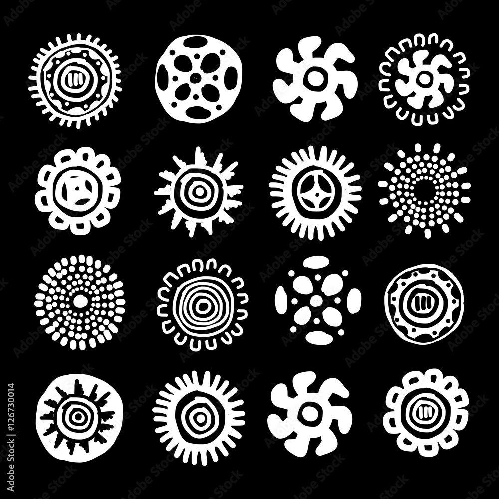 Ethnic handmade ornament for your design Ethnic handmade ornament for your design