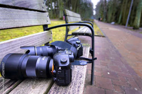 Camera postponed on the bench