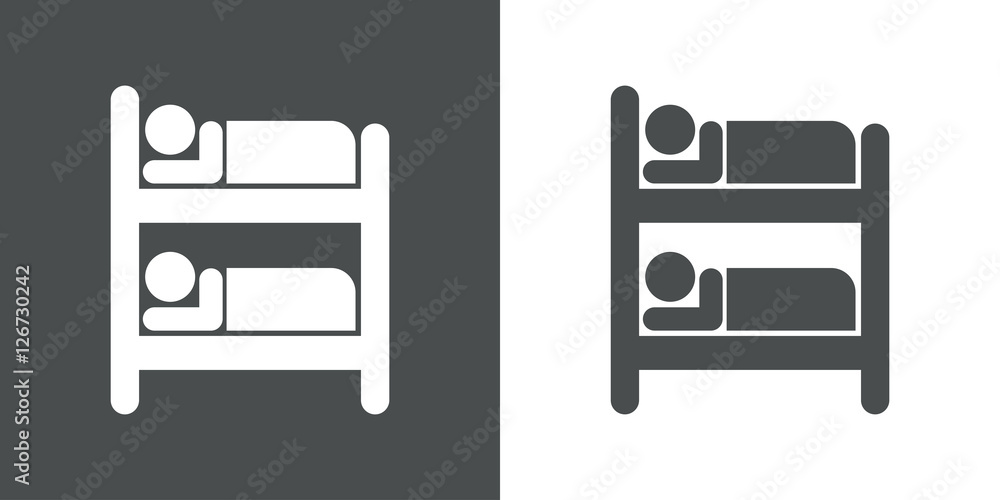 Icono plano litera gris Icono plano litera gris
