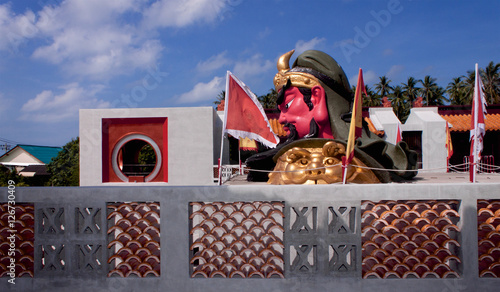 China Temple - Ban Tha Po, Koh Samui, Thailand photo