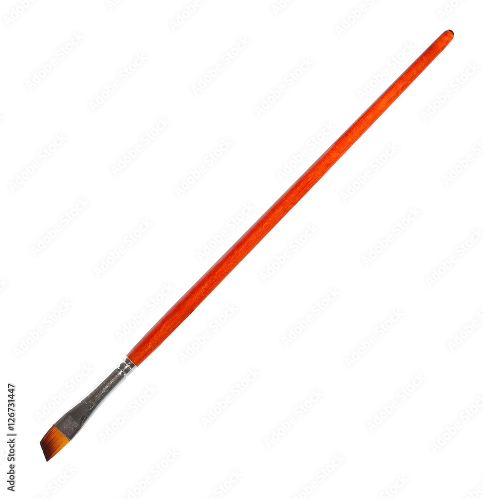 Paintbrush isolated on white Paintbrush isolated on white