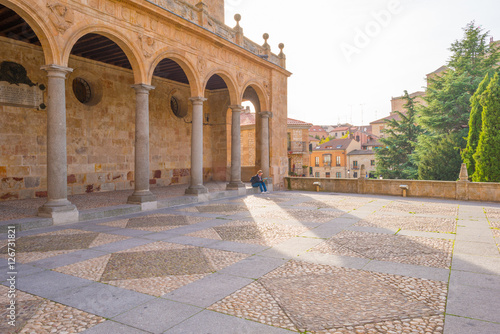 Detail of a Dominican monastery in Salamanca