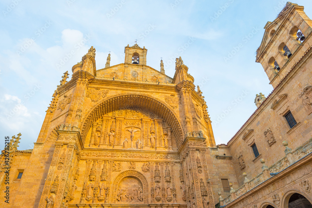 Detail of a Dominican monastery in Salamanca