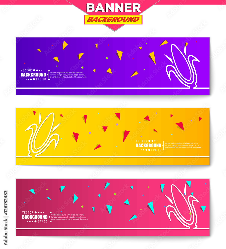 Naklejka premium Abstract creative concept vector background for Web and Mobile Applications, Illustration template design, business infographic, page, brochure, banner, presentation, poster, cover, booklet, document