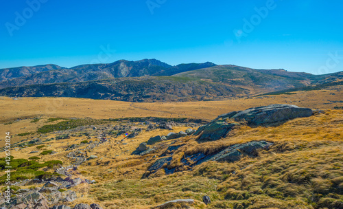 Hills of natural park Sierra de Gredos