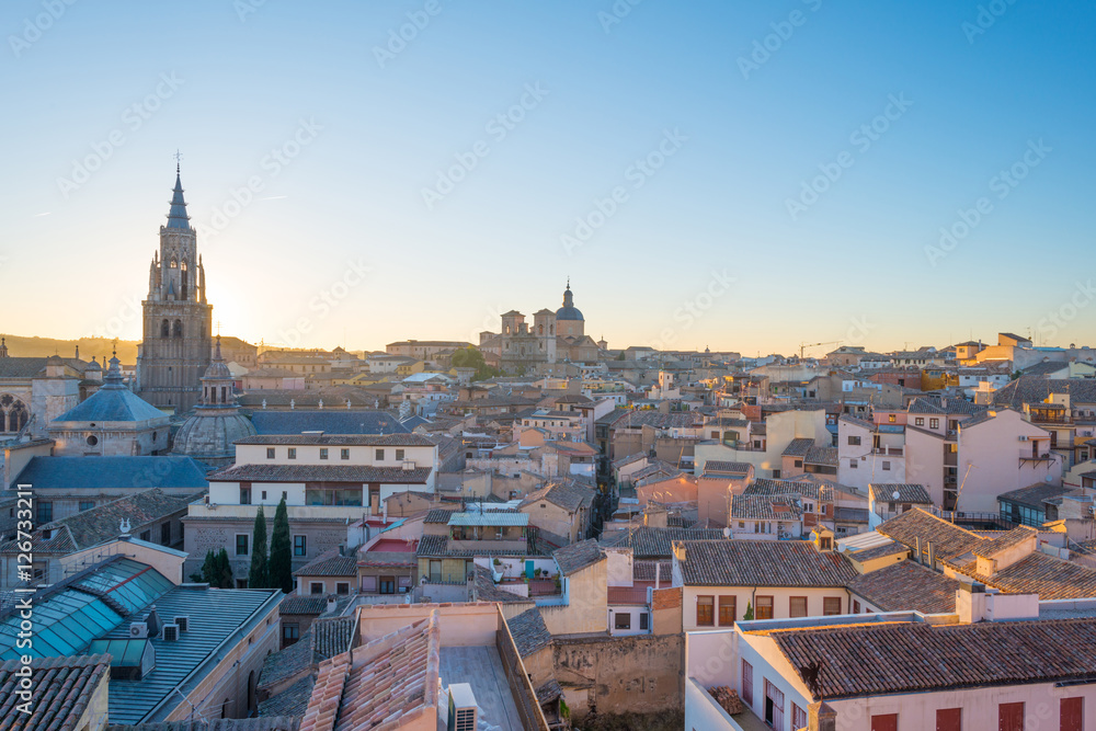 The medieval city of Toledo 