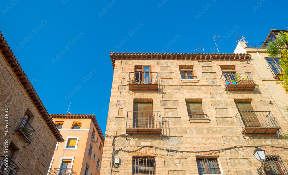 Fototapeta premium House in the city of Toledo