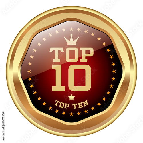 Top 10 badge