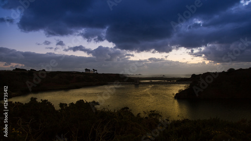 Clouds landscape