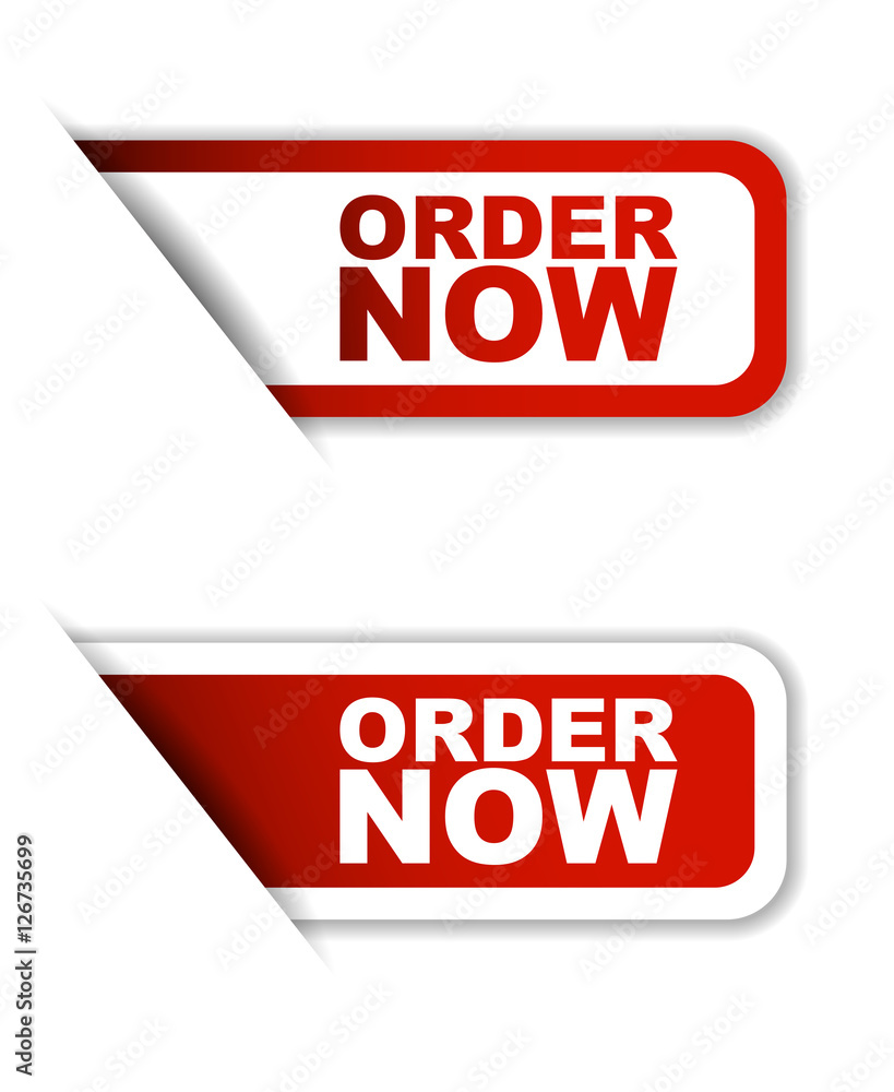 red vector order now, sticker order now, banner order now red vector order now, sticker order now, banner order now
