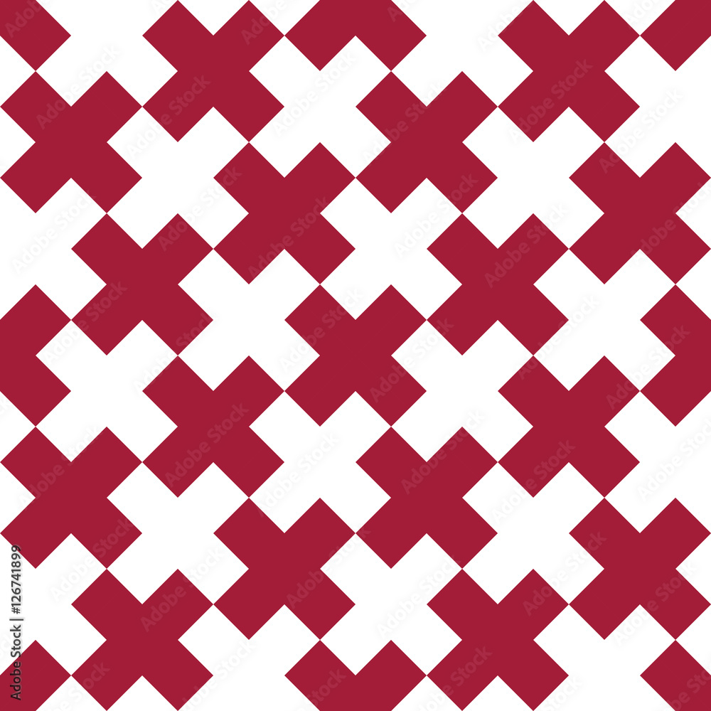 Abstract geometric red and white graphic design deco pattern Abstract geometric red and white graphic design deco pattern