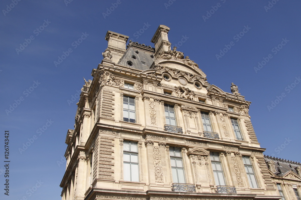 Obraz premium Paris - Le Louvre