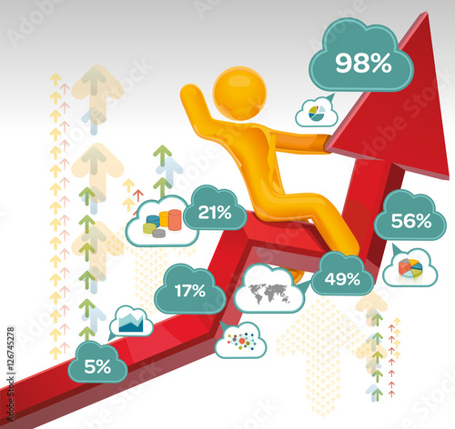 Upward Trend Arrow Rider