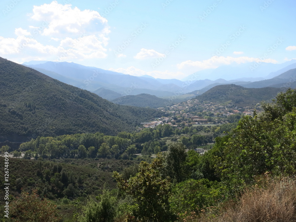 Fototapeta premium Korsika Vallée du Golo 1
