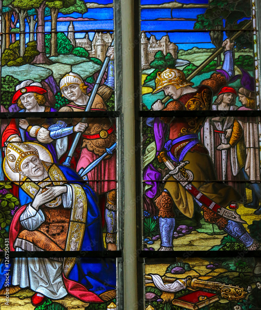 Martyrdom of Saint Rumbold - Mechelen Cathedral