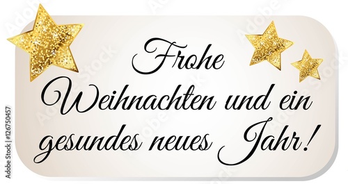 Frohe Weihnachten und ein gesundes neues Jahr
